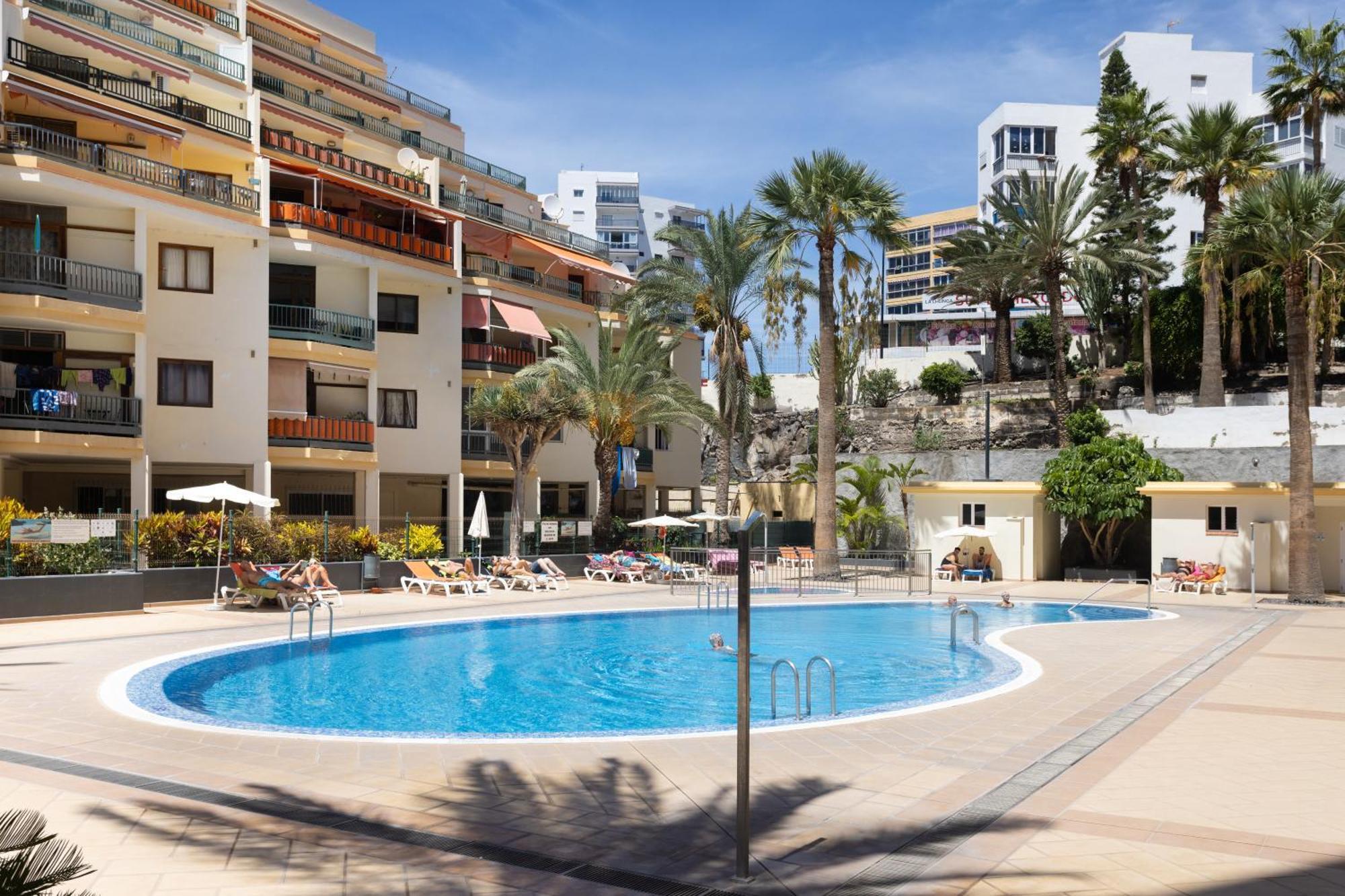 Genial Apto. Junto Al Mar. Los Cristianos 洛斯克里斯蒂亚诺斯 外观 照片